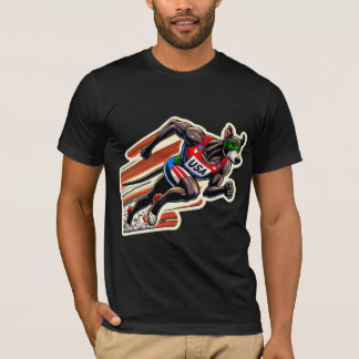 USA-TRACK UND FELD GREYHOUND 3 T-Shirt