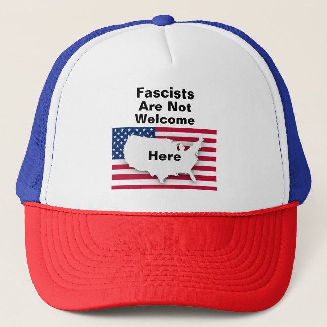 USA Trucker Hat Truckerkappe (Vorderseite)