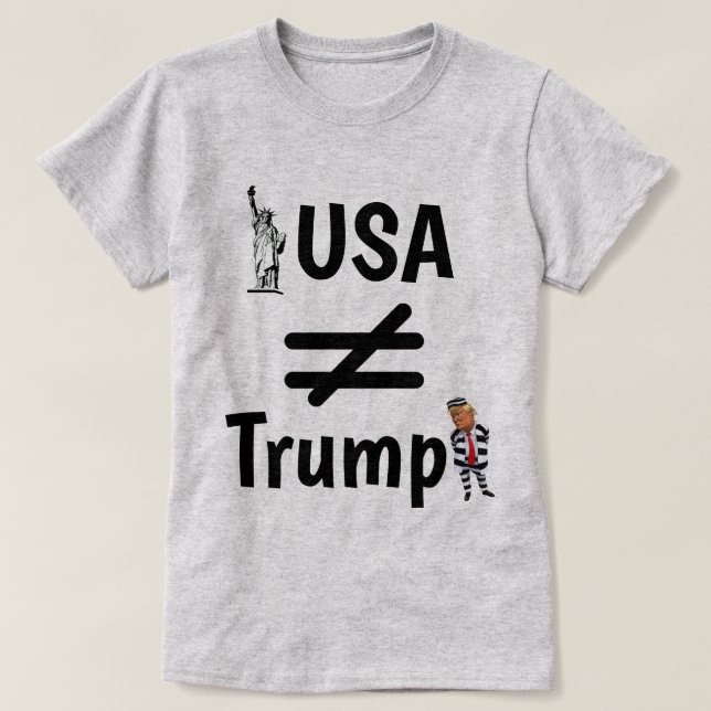 USA / Trump T - Shirt (Design vorne)