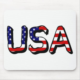 USA überlagert US Flag mpcn Mousepad