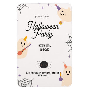 "USA UK Kanada Halloween-Party Einladungen Magnet