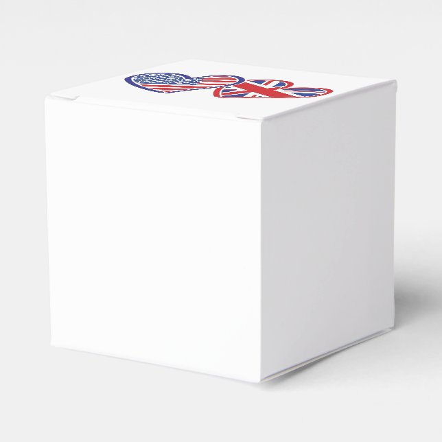 USA - UK-Liebe Geschenkschachtel (Vorderseite)