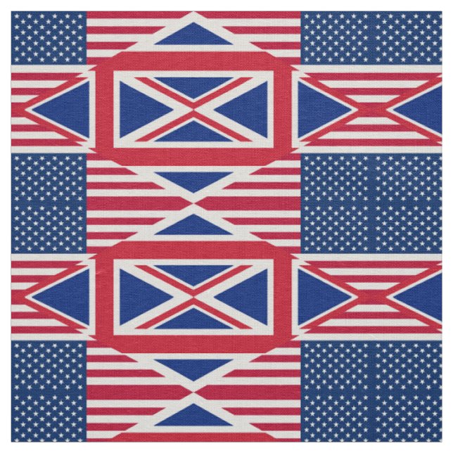 usa uk stoff (Muster)