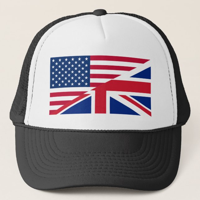 usa uk truckerkappe (Vorderseite)