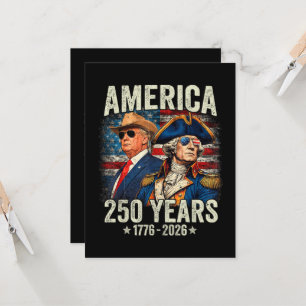 USA Unabhängigkeit 250. Jahrestag 1776 2026 Einladung