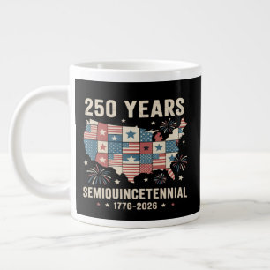 USA Unabhängigkeit 250. Jubiläum Jumbo-Tasse