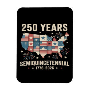 USA Unabhängigkeit 250. Jubiläum Magnet