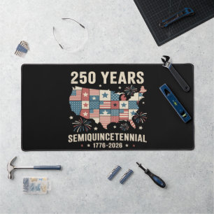 USA Unabhängigkeit 250. Jubiläum Schreibtischunterlage