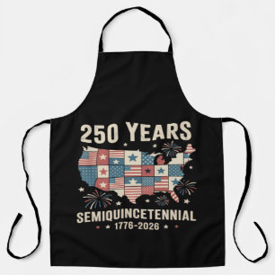 USA Unabhängigkeit 250. Jubiläum Schürze