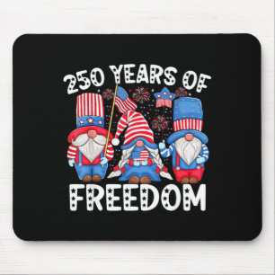 USA Unabhängigkeitstag 250. Jahrestag Patriotisch Mousepad