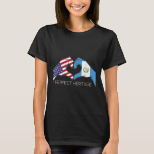 USA und Guatemala Guatemala Amerikaner Perfektion T-Shirt