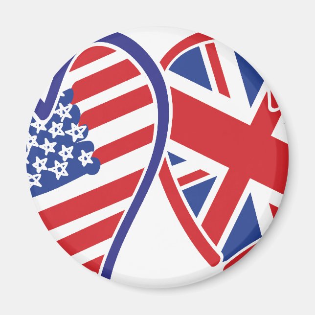 USA und UK In Hearts Shooting the Liebe Magnet (Vorne)