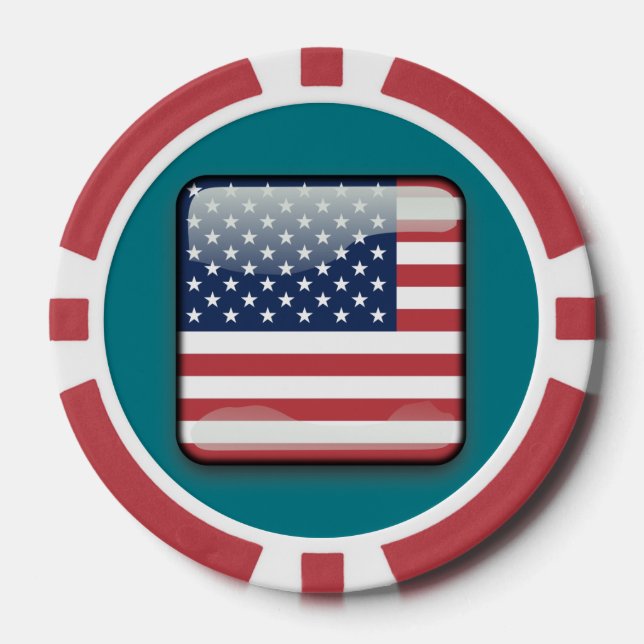 USA United Staat Poker Chip (Vorderseite)