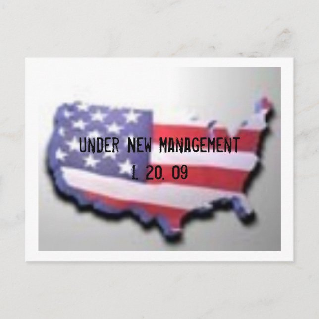USA , unter "New Management 1". 20. 09 Postkarte (Vorderseite)