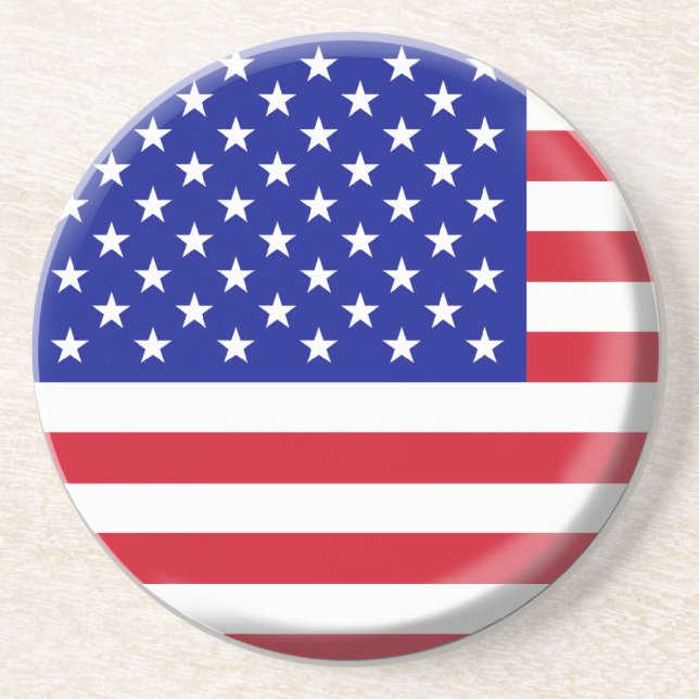 USA-Untersetzer Getränkeuntersetzer (Vorne)