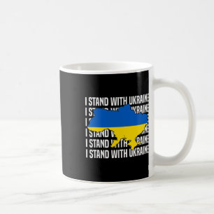 Usa Unterstütze Ukraine-Flagge Ukrainische Liebe I Kaffeetasse