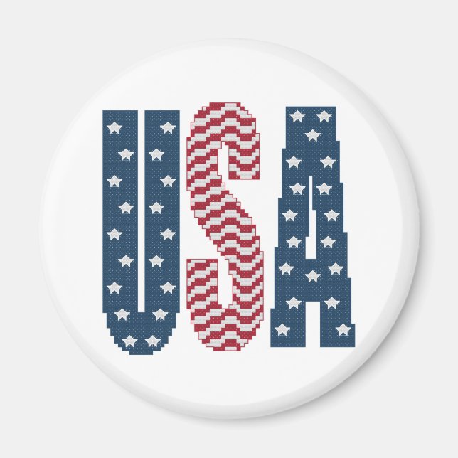 USA US Flagge Magnet (Vorne)