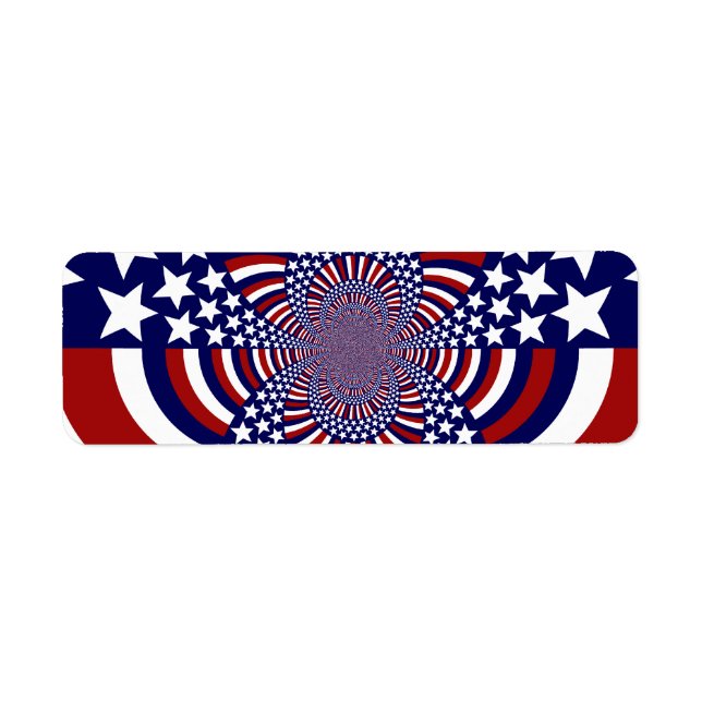 USA US Flagge Patriotic Design (Vorne)