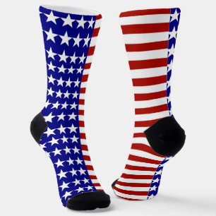 USA US Flagge Patriotic Socken