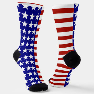 USA US Flagge Patriotic Socken