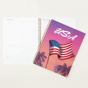 USA US FLAGGE PLANER