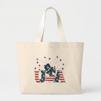 USA-US Flagge-T - Shirts und Geschenke Jumbo Stoffbeutel
