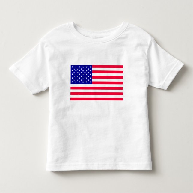USA USA Flag Kinderkleidung Kleinkind T-shirt (Vorderseite)