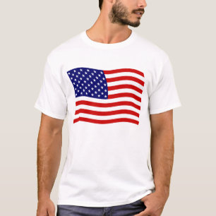 USA USA Flaggen-Shirt T-Shirt