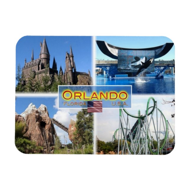 USA - USA - Orlando - Florida Magnet (Horizontal)