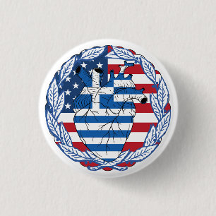 USA USA USA Vereinigte Staaten Staaten Griechenlan Button