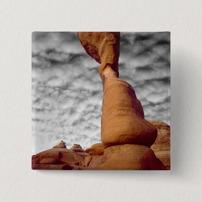 USA, Utah, Arches National Park. Anteil Button (Vorderseite)