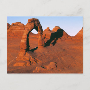 USA, Utah, Arches NP. Delicate Arch ist einer von Postkarte