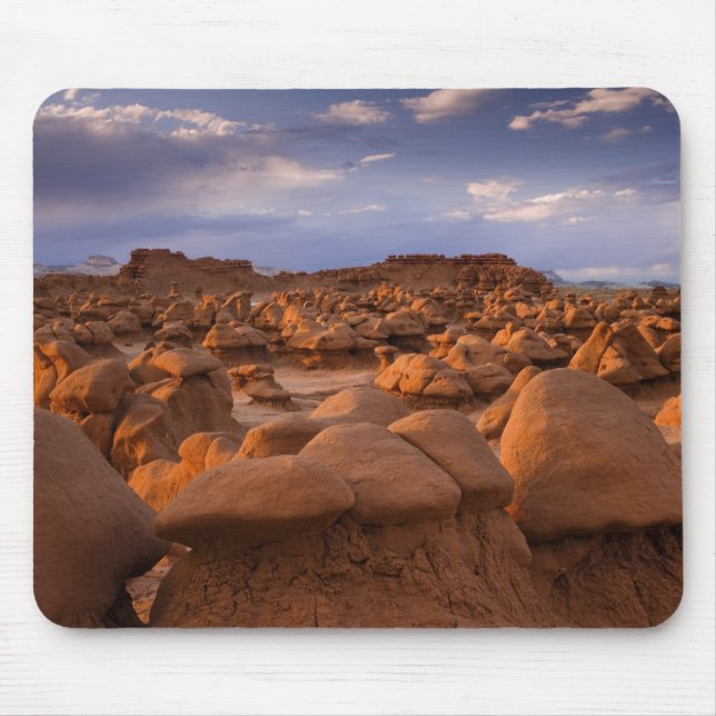  USA;Utah. Blick auf den Goblin Valley Staat Park Mousepad (Vorne)
