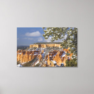 USA, Utah, Bryce Canyon National Park.Sonnenschein Leinwanddruck