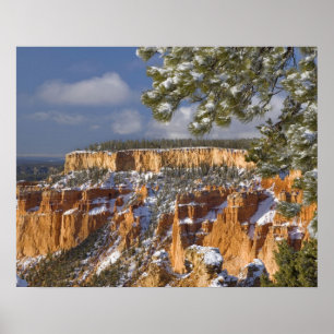 USA, Utah, Bryce Canyon National Park. Sunrise Poster