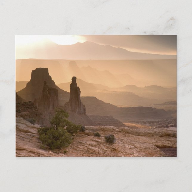 USA; Utah; Canyonlands National Park. Ansicht Postkarte (Vorderseite)