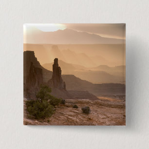  USA; Utah; Canyonlands-Nationalpark. Ansicht Button