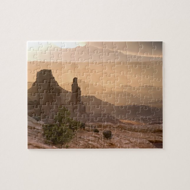  USA; Utah; Canyonlands-Nationalpark. Ansicht Puzzle (Horizontal)