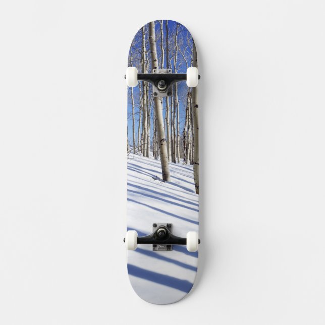 USA, Utah, Dixie National Forest, Aspen Grove Skateboard (Vorderseite)