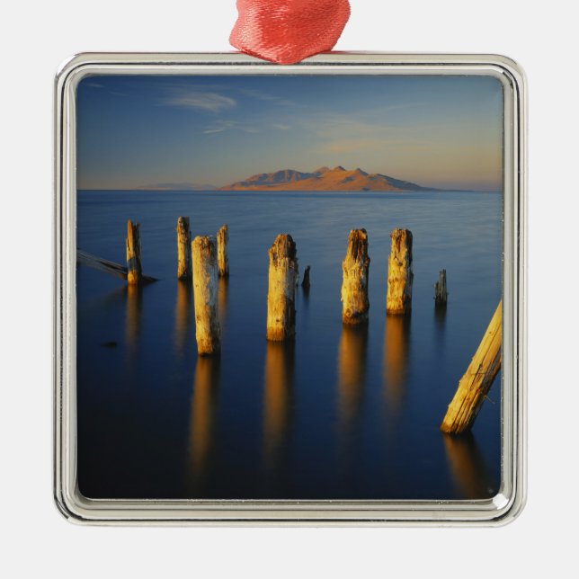 USA, Utah, Great Basin, Saltair, Great Salt Ornament Aus Metall (Vorne)