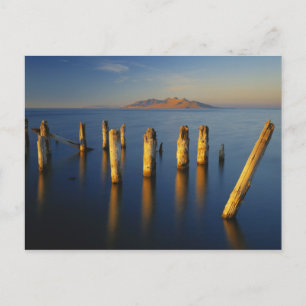 USA, Utah, Großes Becken, Salat, Großes Salz Postkarte