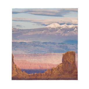 USA, Utah. Landschaft der La Sal Mountains von Dea Notizblock