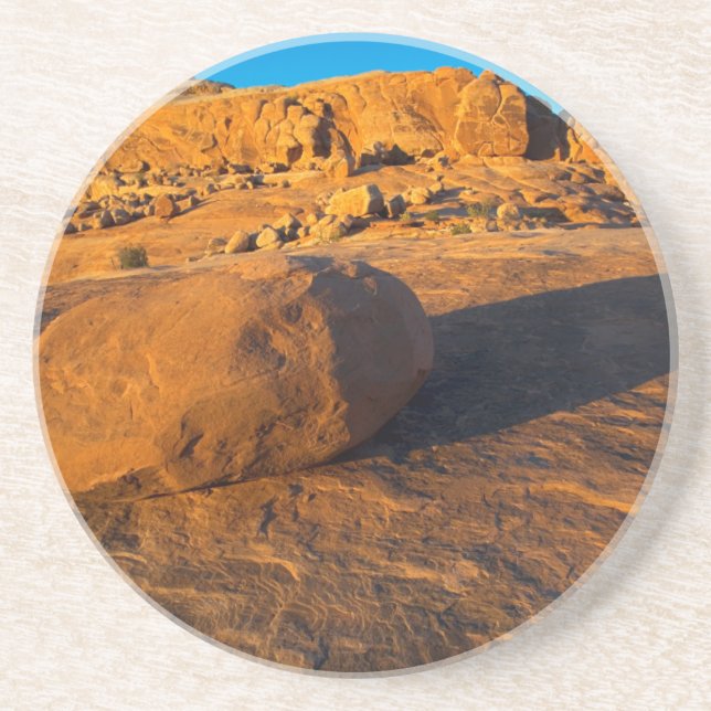 USA, Utah, Moab, Sandstein Untersetzer (Vorne)