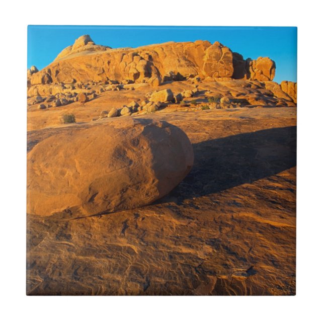 USA, Utah, Moab, Sandstone Fliese (Vorderseite)