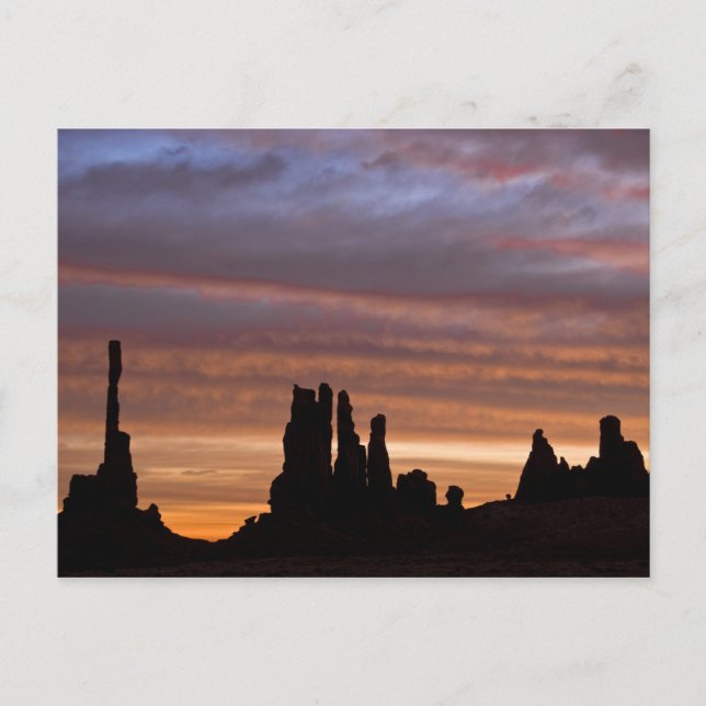 USA, Utah, Monument Valley National Park. 2 Postkarte (Vorderseite)