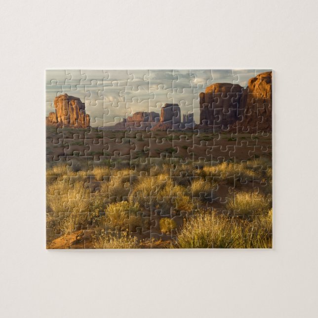 USA, Utah, Monument Valley National Park. Puzzle (Horizontal)