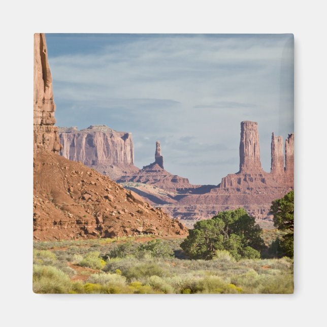 USA, Utah, Monument Valley Navajo Tribal Park. Magnet (Vorne)
