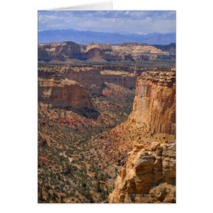 USA, Utah, rote Felsen-Klippen