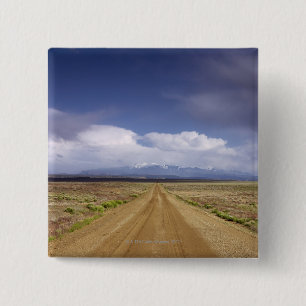 USA, Utah, Schotterwegüberfahrtlandschaft Button