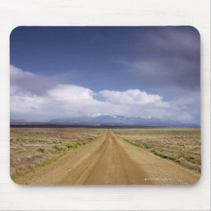 USA, Utah, Schotterwegüberfahrtlandschaft Mousepad